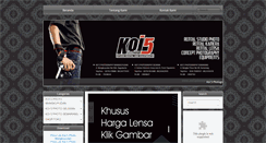 Desktop Screenshot of koi5photography.com